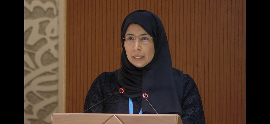 Minister of Public Health Delivers Qatar’s Country Statement at the the 75Th World Health Assembly