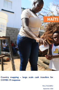 Haiti – Country Mapping : Large Scale Cash Transfers for Covid-19 Response (9/2020)