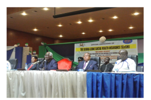 President Koroma launches social health insurance scheme